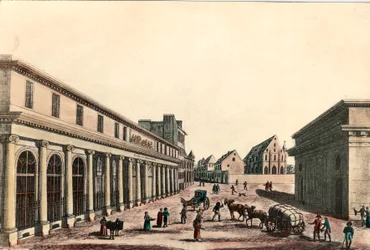 Exterior View of the Medical School in Paris Under the Consulate