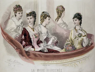 Fashion Women - in “Fashion Illustrated”, sd. 2nd half 19th century