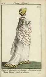 Fashionable woman at Tivoli Gardens