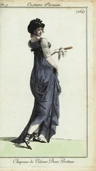 Fashionable woman or merveilleuse