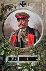 Field Marshal Paul von Hindenburg (1847-1934)