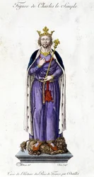 Figure of Charles III the Simple