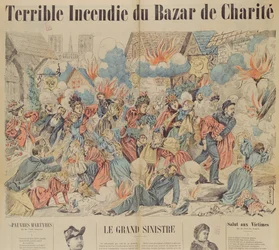 Fire at the Bazar de la Charite, 4th May 1897
