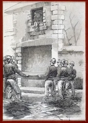 Firefighters, The rescue cover, n.d. early 19th century