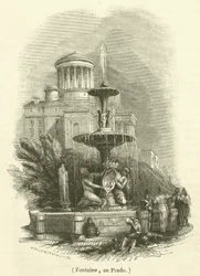 Fountain, at Prado