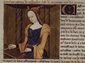Cassandra Playing a Zither, from 