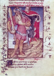 Ulysses piercing the eye of the Cyclops