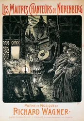 Poster of The Mastersingers of Nuremberg by Richard Wagner