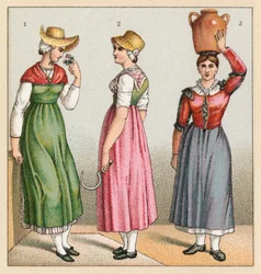 France 19th Century Costume