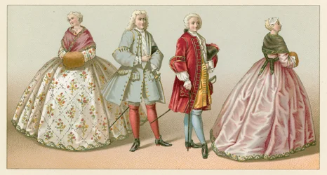 France XVIIIth Cent Costume