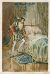 Francis I with Leonardo da Vinci on His Deathbed, 1519