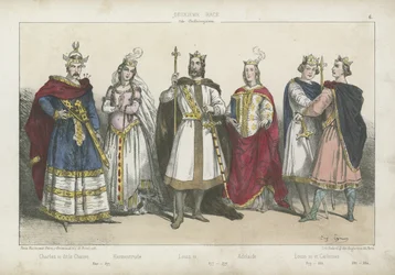 Frankish Kings and Queens of the Carolingian Dynasty