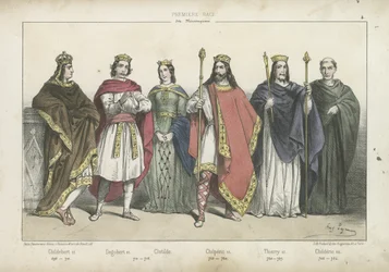 Frankish Kings and Queens of the Merovingian Dynasty