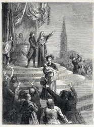 French Revolution - Fete de la Federation in Strasbourg