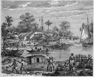 French Colony in India: Counter of Yanaon, at the Mouth of the Godavery