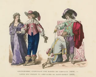 French costume, 17th Century