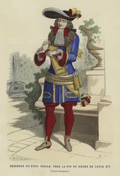 French nobleman of the 18th Century, towards the end of the reign of Louis XIV