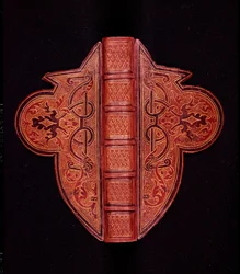 Front Cover of a Book of Hours in Latin
