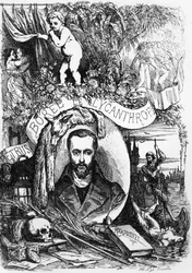 Frontispiece for Champavert by Petrus Borel, the Lycanthrope 1872