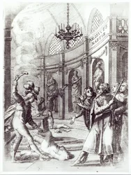 Frontispiece for Polyeucte by Pierre Corneille Published in 1643