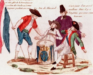 Game of chance played by the Three Estates (clergy, commoners, and nobility)