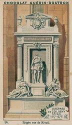 Gaspard de Coligny, Admiral, 1517-1572, Erected in Rue de Rivoli