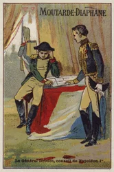 General Drouot advising Napoleon