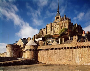 General view from the base of the ramparts