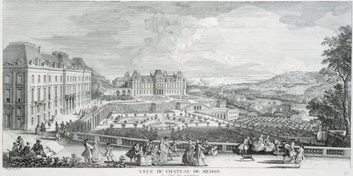 General view of the Chateau de Meudon