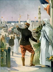 General view of the Franco-Moroccan Exhibition in Casablanca, from Le Monde Illustre
