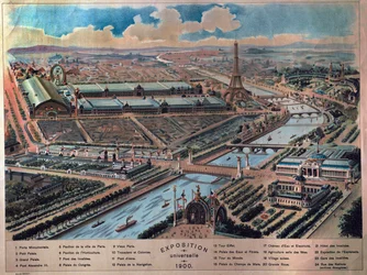 General View of the Paris Universal Exhibition (engraving)
