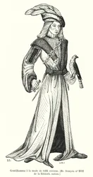 Gentleman in Fashion of Around 1488