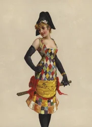 Girl in fancy dress