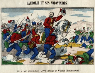 Giuseppe Garibaldi and Volunteers
