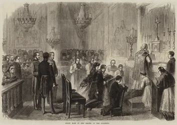 Grand Mass in the Chapel of the Tuileries