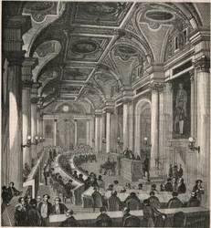 Grande salle des reunions au Conseil d