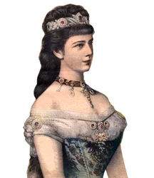 Guests of France: The Empress Elisabeth (Sissi), consort of Francis Joseph I of Austria in Le Petit Journal 20 December 1896
