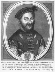 Guillaume Gouffier, Lord of Bonnivet (engraving)