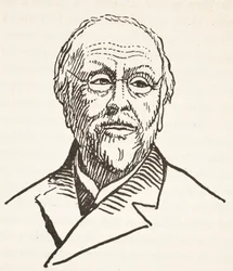 H. Taine, illustration from Histoire de la Nation Francaise, Sciences, Volumes I & II