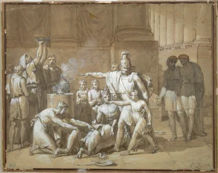 Hannibal Swearing Eternal Enmity toward Rome, c. 1808