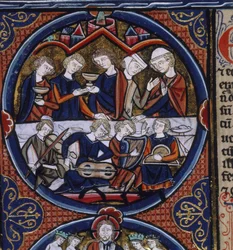 Banquet with Musicians, from the 