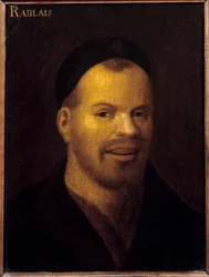 Fancy head formerly identified as Francois Rabelais