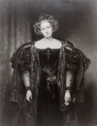 Henriette Sontag as Donna Anna in Wolfgang Amadeus Mozart