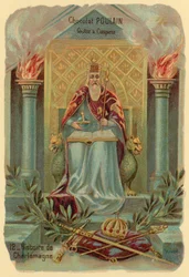 History of Charlemagne, founder of the Carolingian Empire (c. 742-814)