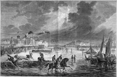 Horse riding: large derby of the West on the beach of Saint Malo, Ille and Vilaine