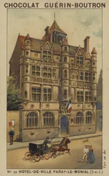 Hotel-de-Ville Paray-le-Monial, Saone-et-Loire