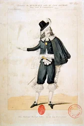Hurteaux in the role of Lord Enrico Ashton, in the opera Lucie de Lammermoor, by Gaetano Donizetti