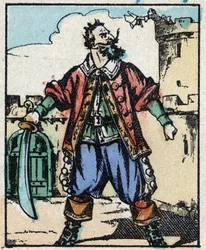 Illustration for “Bluebeard”