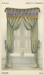 Illustration from interior design product catalogue from A R & Cie, France