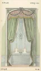 Illustration from interior design product catalogue from A R & Cie, France